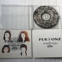 中古CD PERSONZ/NO MORE TEARS (1989年)_画像3