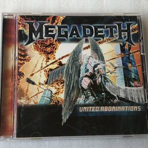 中古CD Megadeth メガデス/United Abominations (2007年)