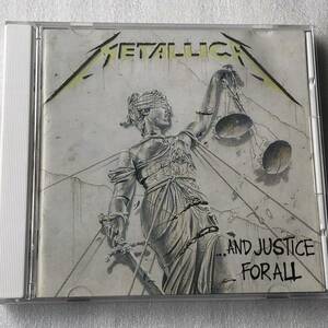 中古CD Metallica メタリカ/ ...And Justice For All (1988年)