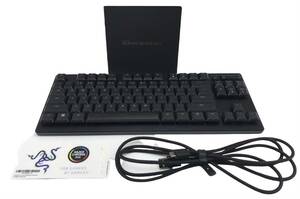 Y0521 レイザー DeathStalker V2 Pro Tenkeyless JP Linear Optical Switch テンキーレス ゲーミングキーボード 薄型オプティカルスイッチ 