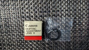 新同品 キャノンF-1用視度補正レンズ(-3)　Canon DIOPTRIC ADJUSTMENT LENS R -3