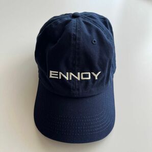 ENNOY CAP 初期 美品 Navy ネイビー 帽子 2019年 激レア
