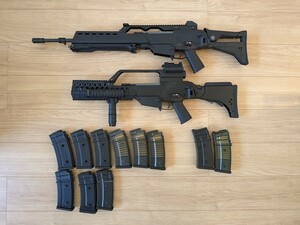 【中古】S&T G36V 電動ガン GHK ガスブロキット セット