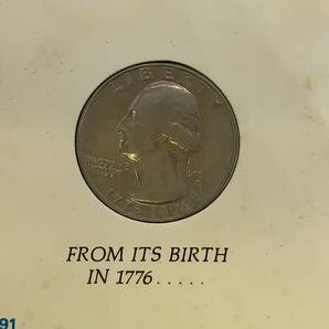 ★アメリカ合衆国 建国200周年記念 記念硬貨 3枚セット 1776-1976 ①の画像3