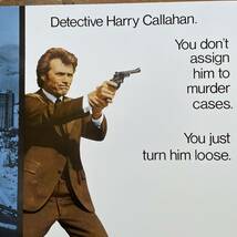 海外ポスター『ダーティハリー』（Dirty Harry） 1971 ★クリント・イーストウッド/44マグナム_画像4