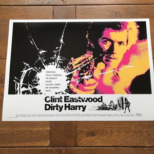 ポスター★ダーティ・ハリー(Dirty Harry - 1972) #2★クリント・イーストウッド/ハリー・キャラハン/44マグナム
