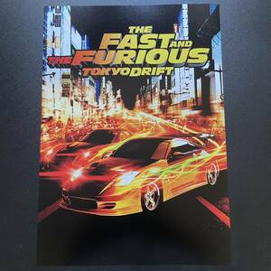 US版ポスター『ワイルド・スピードX3 TOKYO DRIFT』（The Fast and the Furious: Tokyo Drift ）2006 #1★サン・カン/スポコン/渋谷
