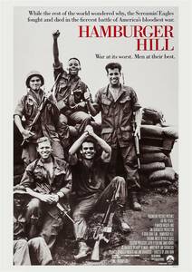 海外版ポスター『ハンバーガー・ヒル』（Hamburger Hill）★ベトナム戦争/プラト−ン