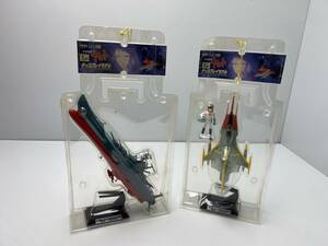 ★宇宙戦艦ヤマト★ディスプレイモデル 2点まとめ売り バンプレスト フィギュア 当時物【中古/現状品】