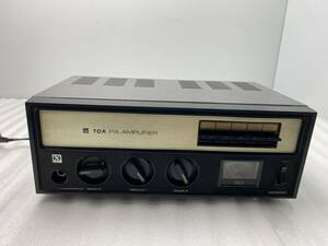 *TOAto-a*TA-30X power amplifier amplifier that time thing [ used / present condition goods / electrification verification only ok/ operation not yet verification ]