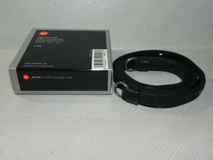 ライカ Leica 14453 [キャリングストラップ サドルレザー・ブラック]