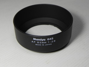 Mamiya 645 AF 80mm/f2.8 レンズ フ-ド(美品)