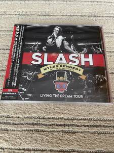 【新品未開封】SLASH FEATURING MYLES KENNEDY AND THE CONSPIRATORS スラッシュ/LIVING THE DREAM TOUR・国内盤 2CD