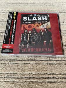 [ new goods unopened ]SLASH FEATURING MYLES KENNEDY AND THE CONSPIRATORS slash /LIVE AT THE ROXY 9.25.14* domestic record 2CD