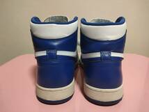 【28cm　US10】ナイキ NIKE AIR JORDAN 1 RETRO HIGH OG STORM BLUE エアジョーダン1 ストームブルー 555088-127_画像4