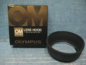  worth seeing. unused goods OLYMPUS OM SYSTEM LENS HOOD lens hood -2.8/35.1.8/50.1.4/50-