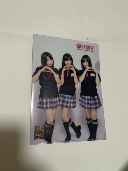 NMB48 HMVコラボ　クリアファイル