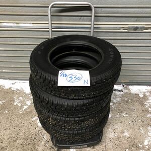 【に.ec】北海道旭川市発 スパイクタイヤ HANKOOK ZOVAC HPW401 145R12 720 中古 カップピン 冬道 ハンコック 