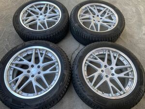 WORK GNOSIS ワーク グノーシス CVX M 20インチ8.5J +35 PCD114.3 5穴　235/55R20 BLIZZAK DM-V3 スタッドレス　レクサスRX