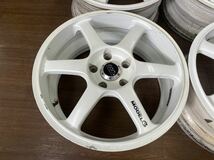 ヨコハマ AVS MODEL6 モデル6 17インチ 7J +45 PCD 114.3 5H 中古4本_画像2