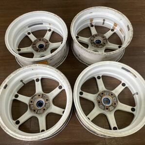 ヨコハマ AVS MODEL6 モデル6 17インチ 7J +45 PCD 114.3 5H 中古4本の画像8