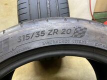 315/35ZR20（110Y）ミシュラン PILOT SPORT 4 N0 中古2本 2019年製 バリ山 315/35R20_画像5