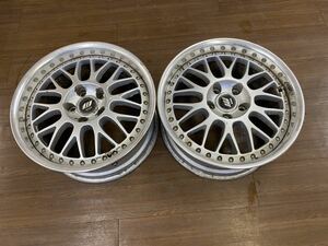 WORK VS-XX ワーク アルミホイール 17インチ 8.0JJ +35 PCD114.3/5H 中古2本