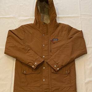 美品 patagonia Infurno Jacket パタゴニア インファーノ ジャケット キッズ XL レディース M 相当 ブラウン 茶 ミリタリー ボア フリース