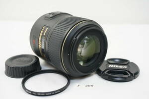 【極上美品】Nikon AF-S MICRO NIKKOR 105mm F2.8 G ED VR #309