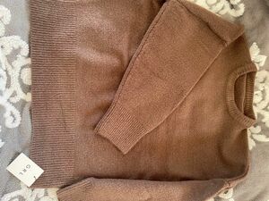 新品未使用品　タグ付き　焦茶色　グレイル　セーター セーター sizeF