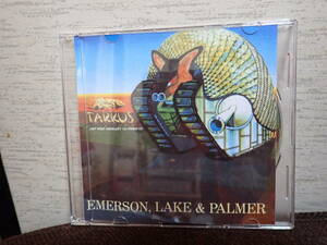 　エマーソン　レイク　＆　パーマー　EMERSON LAKE & PALMER/TARKUS 1987 WEST GERMANY 1ST PRESS CD 中古
