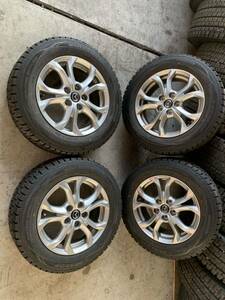 MAZDA純正ホイール 215/60R16 DUNLOP WINTER MAXX 中古 4本セット