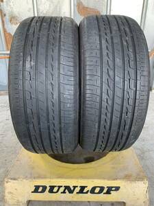 送料込み！235/45R18 BRIDGESTONE REGNO GR-XII 20年製 4~5mm 中古タイヤ２本