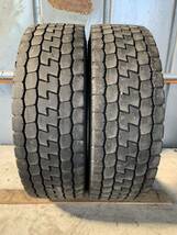 引取可能 245/70R19.5 YOKOHAMA 710R 7~8mm 20年製 2本_画像1