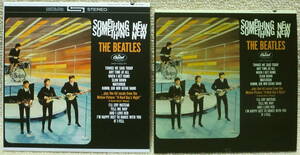 【2点で送料無料】ビートルズ The Beatles CD＋オマケのジャケットもう1点 Something New US仕様 日本盤 セットのバラ ステレオ＋モノラル