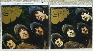 即決！【2点で送料無料】CD2枚 ビートルズ Beatles 同タイトルの2種類 Rubber Soul US仕様 EU盤Boxのバラ＋後のUSアルバムBox（US盤）バラ