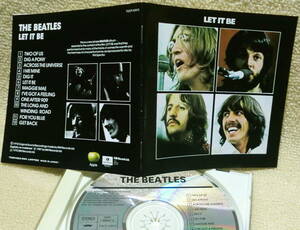 即決！【2点で送料無料】●CD ビートルズ Beatles Let It Be 初期日本盤 リマスター前の音源 特にゲット・バックにご注目