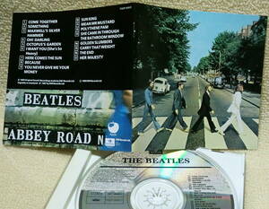 即決！【2点で送料無料】CD ビートルズ Beatles アビイ・ロード Abbey Road 初期日本盤 リマスター前のステレオ音源 対訳 サムシング他収録