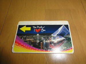  Hong Kong railroad pi-k tiger m cable car mountain .. car have limit .. used . passenger ticket ticket 