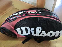 Wilson THERMOGUARD TOUR 大型 テニスラケットバッグ ウイルソン サーモガード ツアー 管理Ｈ_画像1