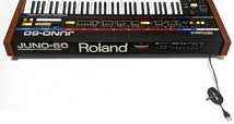 Roland ローランド JUNO-60 シンセサイザー ポリフォノック アナログ ヴィンテージ ピアノ ANALOG PROGRAMMABLE POLYPHONIC SYNTHESIZER_画像6