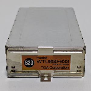 TOA WTU850-B33 ワイヤレス チューナー ユニット ダイバシティ ダイバーシティ