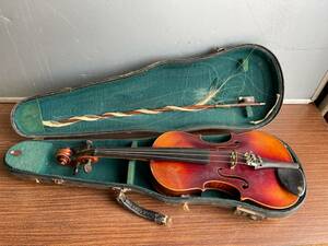 古いバイオリン★ 1956年 / shiro suzui スズキ バイオリン Stradivarus1720 旧家より★ ジャンク扱い その2