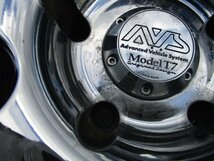 AVS Model T7 2本 17インチ 9J+22 5H114.3 ※傷多数、クラックあり、ジャンク_画像3