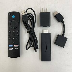 埼♪ Amazon アマゾン Fire TV Stick 第3世代 S3L46N Alexa対応 音声認識リモコン YouTube NETFLIX hulu 他 ♪1762