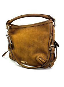 バーバリー BURBERRY ショルダーバッグ 茶 型押し革 2WAY ビジネス ブラウン トートバッグ 肩掛け メンズレディース Shoulder bag tote bag
