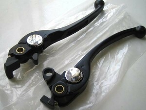 * postage 370 jpy ~ new goods NEW black lever SET *CB1300SF / Bol D'Or *CB1100 *VFR1200X *VFR800X *VFR800F other 