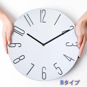 訳あり壁掛け時計 電波時計　掛け時計 北欧 おしゃれ 電波ステップムーブメント