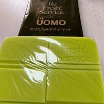 Re Fresh!Service.折りたたみサウナマット(UOMO2024.1月号付録)_画像1