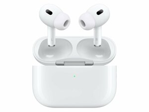 箱難有+保証開始 MTJV3J/A AirPods Pro 第2世代 MagSafe充電ケース(USB-C)付き 第2世代のAirPods Pro 10,000円スタート!! (2423-16232)